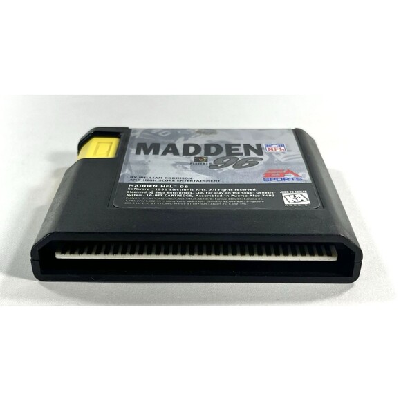 Vintage Madden NFL 96 Sega Genesis 1995 EA Sports Cartridge Only Tested - Picture 4 of 6